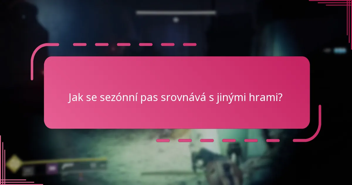 Jak hráči postupují v sezónním pasu?