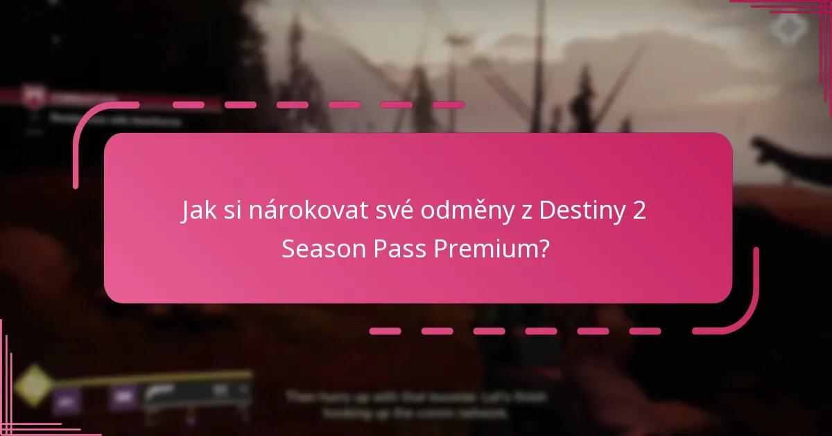 Kolik stojí Destiny 2 Season Pass Premium?
