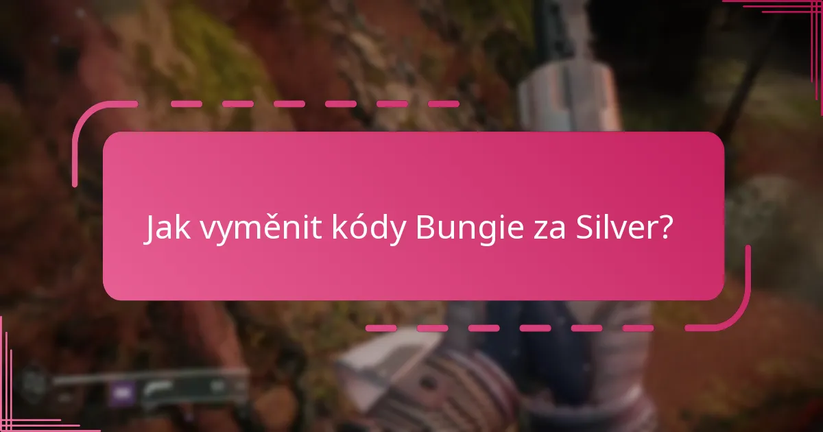 Jaké jsou limity měny Silver v Destiny 2?