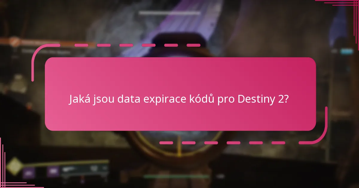 Které kódy stojí za to uplatnit před expirací?