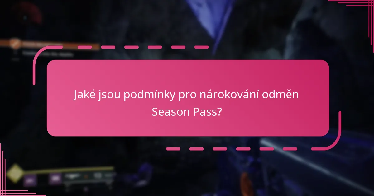 Jak se k odměnám Season Pass integrují Bungie kódy a Twitch Drops?